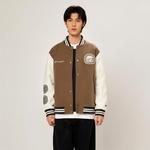 X POP MART Куртка Unisex Champion, Кофейный Пэчворк - фото 5