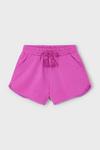 Детские хлопковые шорты Mayoral, фиолетовый - фото