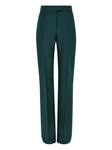Брюки фай Ferragamo, зеленый - фото