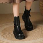 Ботинки Челси женские Foxer, коричневый - фото 3