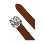 Двусторонний кожаный ремень Kenzo, черный - фото 4