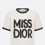 Футболка женская Dior, черный - фото 6