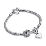 Pandora Серебряный браслет 925 пробы для женщин Silver - фото 6