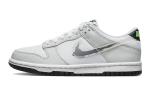 Кроссовки Nike Dunk Low, серый/белый - фото