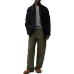 Свитер с вышитым логотипом LOEWE, серый - фото 6