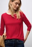 Топ Street One Long sleeved top, Rot/Red - фото 3