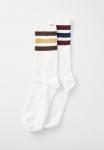 Носки Adidas Originals 2 PACK, White/Maroon/White - фото