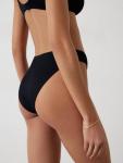 Бикини-трусики Heidi с высоким вырезом и резинкой HUSH, Black - фото 3