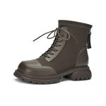 Ботинки Martin Boot женские Gemeiq, хаки - фото 4