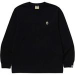 Bape Abc Camo One Point лонгслив A BATHING APE, черный - фото 11