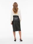 Юбка VILA VIOlina, черный - фото 4