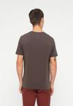 Футболка GAP EVERYDAY SOFT CREW SOLID, New Brown/Light Brown - фото 3