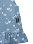 Платье с вишнями и сердечным принтом Liewood, синий - фото 3
