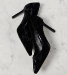 Бархатные туфли Romy 85 Jimmy Choo, черный - фото 5