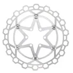 Тормозной диск Alligator Diamond 2P Floating, серебряный - фото