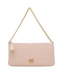 Клатч женский Pinko на цепочке, розовый - фото