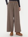 Брюки wide leg Ebe 2525136052 Weekend Max Mara, бежевый - фото