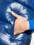 Стеганная куртка на молнии Ailantus Save The Duck, синий - фото 5