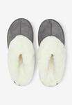 Тапочки женские Next с искусственным мехом, серый - фото 3