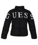 Куртка детская Guess с белой надписью, черный - фото 4