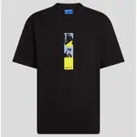 Футболка Karl Lagerfeld Relax Repeated Karl, черный - фото 3