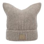 Acne Studios Шапка с логотипом Face, Gray - фото