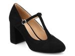 Туфли Journee Talani Pump, Black Suede - фото