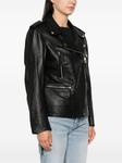 REMAIN кожаная байкерская куртка, черный - фото 3