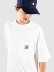Футболка Carhartt WIP Work Pocket T-Shirt, white - фото 4