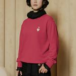 Свитшот унисекс красный MLB - фото 4