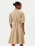 Платье-Рубашка стандартный крой 50537388 Boss, бежевый - фото 3