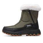 Зимние сапоги Jeep стеганые, белый - фото 15