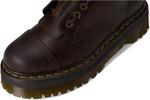 Dr. Martens unisex-adult Sinclair кожаные платформенные ботинки, Dark Brown - фото 2