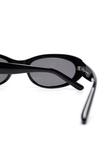 Солнцезащитные очки в овальной оправе Chimi, черный - фото 3