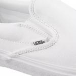 Классические слипоны Vans текстильные, белый - фото 7