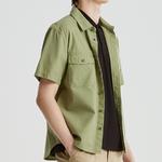 Футболка унисекс CAT, зелёная - фото 10