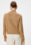 Джемпер HIGH NECK Koton, коричневый - фото 4