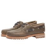 Ботинки Timberland Authentic 3-Eye Lug 'Olive Full Grain' - фото 2