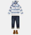 Замшевые ботильоны Pom d'Api, Velours Oily Tabacco - фото 2