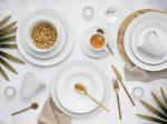 Creatable Набор посуды Белый стол, белый, 42 предмета, на 6 персон - фото 4