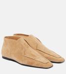 Замшевые ботинки пустыни Toteme, кэмел - фото