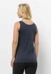 Функциональный топ Jack Wolfskin "CROSSTRAIL TANK W", синий - фото 2