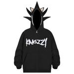 Толстовка унисекс черная Kakazzy, черный - фото 2