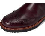 Женские ботинки Chelsea Wingtip ECCO Metropole Oslo, Dark Ruby - фото 2