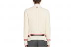 THOM BROWNE Свитер мужской белый FW22 - фото 4