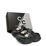 Colorful Creations Клоги унисекс черные, цвет Black - фото 9