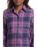 Женская фланелевая рубашка Flylow Brigitte Tech, Currant/Dragonfruit Plaid - фото 4