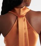 Мини-платье Pandora Galvan, Ochre - фото 6