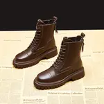 Ботинки Martin Boot женские A Poinsettia Princess, черный - фото 6