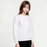 LINING Белая женская толстовка - фото 6